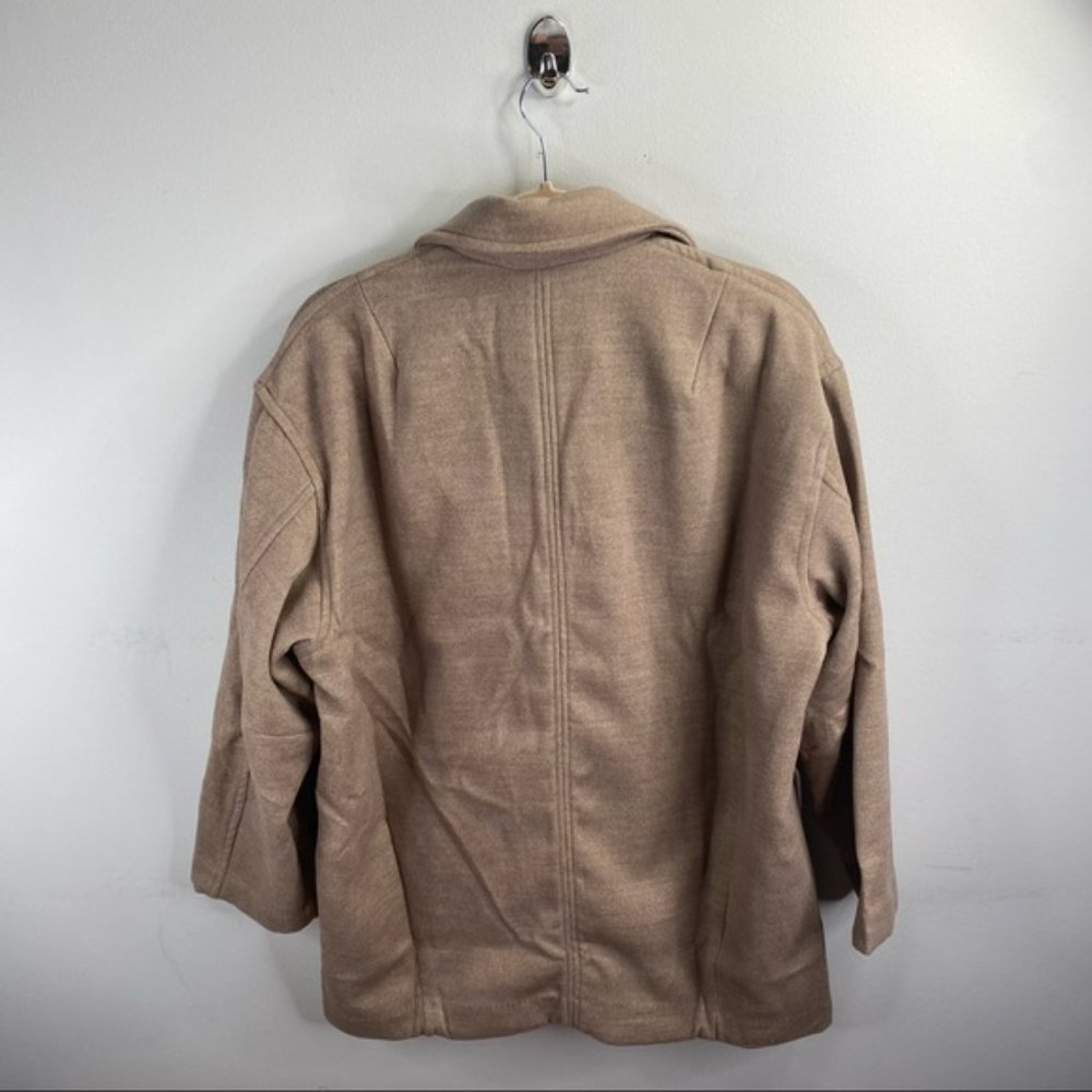 Free People Hannah Slouchy Blazer Camel Pecoat - Picture 8 of 8